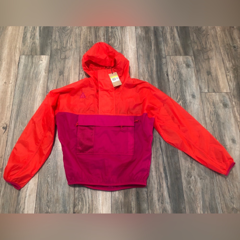 Nwt’s Nike NRG ACG Anorak HD CD7634-634 Jacket Hoodie Hood Walking Sport Men’s